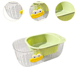 Maxbell Kitchen Strainer Colander Bowl Set 2 in 1 Double Layered Strainer for Mixing Green