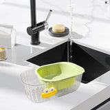 Maxbell Kitchen Strainer Colander Bowl Set 2 in 1 Double Layered Strainer for Mixing Green