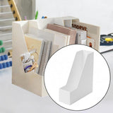 Maxbell Magazines Holder Practical Simple Folders Holder for Living Room Hotel School S