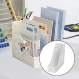 Maxbell Magazines Holder Practical Simple Folders Holder for Living Room Hotel School portable