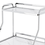 Maxbell Bathroom Countertop Organizer Perfume Tray for Dressing Table Bedroom Makeup 2 Layer White