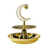 Maxbell 2 Tier Cupcake Stand Metal Dessert Stand for Commercial Birthday Celebration