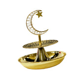 Maxbell 2 Tier Cupcake Stand Metal Dessert Stand for Commercial Birthday Celebration