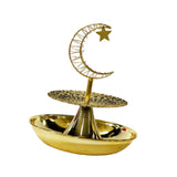 Maxbell 2 Tier Cupcake Stand Metal Dessert Stand for Commercial Birthday Celebration