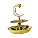 Maxbell 2 Tier Cupcake Stand Metal Dessert Stand for Commercial Birthday Celebration