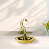 Maxbell 2 Tier Cupcake Stand Metal Dessert Stand for Commercial Birthday Celebration