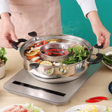 Maxbell Rotating Hotpot Pot Lifting Chafing Dish Basin for Dumpling Festival Camping A