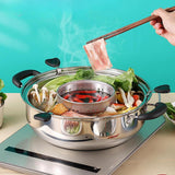 Maxbell Rotating Hotpot Pot Lifting Chafing Dish Basin for Dumpling Festival Camping A