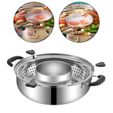 Maxbell Rotating Hotpot Pot Lifting Chafing Dish Basin for Dumpling Festival Camping B