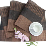 Maxbell Party Placemat Multifunctional Rectangle Table Mat for Home Party Restaurant Coffee