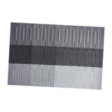 Maxbell Party Placemat Multifunctional Rectangle Table Mat for Home Party Restaurant Gray