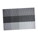 Maxbell Party Placemat Multifunctional Rectangle Table Mat for Home Party Restaurant Gray