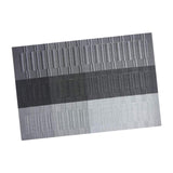 Maxbell Party Placemat Multifunctional Rectangle Table Mat for Home Party Restaurant Gray