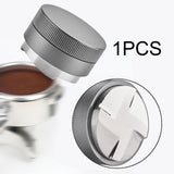 Maxbell Stainless Steel Coffee Tamper Coffee Hand Press Tool for Camping Restaurants 51mm