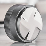 Maxbell Stainless Steel Coffee Tamper Coffee Hand Press Tool for Camping Restaurants 53mm