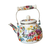 Maxbell Enamel Teapot with Handle Juice Water Jug 2.5L Home Restaurant Boiling Water