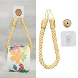 Maxbell Rope Paper Towel Holder Bathroom Tissue Organizer Hotel Refrigerator Bedroom