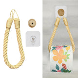 Maxbell Rope Paper Towel Holder Bathroom Tissue Organizer Hotel Refrigerator Bedroom