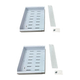 Maxbell Roll Out Shelf Storage Box Container Expandable for Living Room Home Kitchen Width 42cm