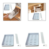 Maxbell Roll Out Shelf Storage Box Container Expandable for Living Room Home Kitchen Width 42cm