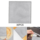 Maxbell Dishcloth Resuable Multiuse Dishwashing Rags for Cutlery Countertop Utensils 30Pcs