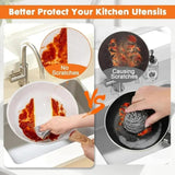 Maxbell Dishcloth Resuable Multiuse Dishwashing Rags for Cutlery Countertop Utensils 30Pcs