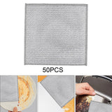 Maxbell Dishcloth Resuable Multiuse Dishwashing Rags for Cutlery Countertop Utensils 50Pcs