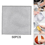 Maxbell Dishcloth Resuable Multiuse Dishwashing Rags for Cutlery Countertop Utensils 50Pcs