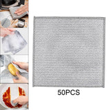 Maxbell Dishcloth Resuable Multiuse Dishwashing Rags for Cutlery Countertop Utensils 50Pcs