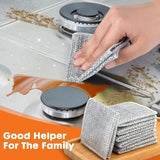 Maxbell Dishcloth Resuable Multiuse Dishwashing Rags for Cutlery Countertop Utensils 50Pcs