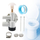 Maxbell RV Toilet Water Valve Kit Sturdy 385314349 for Pedal Flush Toilets RV A