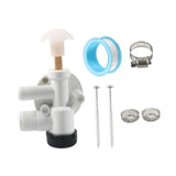 Maxbell RV Toilet Water Valve Kit Sturdy 385314349 for Pedal Flush Toilets RV A