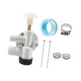 Maxbell RV Toilet Water Valve Kit Sturdy 385314349 for Pedal Flush Toilets RV A