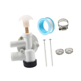 Maxbell RV Toilet Water Valve Kit Sturdy 385314349 for Pedal Flush Toilets RV A