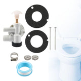 Maxbell RV Toilet Water Valve Kit Sturdy 385314349 for Pedal Flush Toilets RV C