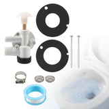 Maxbell RV Toilet Water Valve Kit Sturdy 385314349 for Pedal Flush Toilets RV C