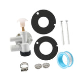 Maxbell RV Toilet Water Valve Kit Sturdy 385314349 for Pedal Flush Toilets RV C