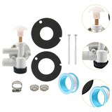 Maxbell RV Toilet Water Valve Kit Sturdy 385314349 for Pedal Flush Toilets RV C
