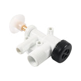 Maxbell RV Toilet Water Valve Kit Sturdy 385314349 for Pedal Flush Toilets RV C