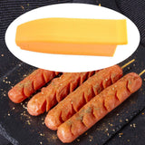 Maxbell Hot Dog Slicing Tool Kitchen Gadgets Ham Slicer for Kitchen Grilling Camping