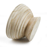 Maxbell Decorative Bowl Rustic Wooden Pedestal Bowl for Wedding Parties Coffee Table