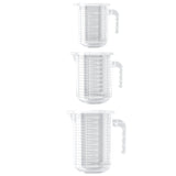Maxbell Measuring Cup with Handle Clear Graduated Cylinder Cup for Home Kitchen Beer S