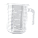 Maxbell Measuring Cup with Handle Clear Graduated Cylinder Cup for Home Kitchen Beer S