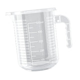 Maxbell Measuring Cup with Handle Clear Graduated Cylinder Cup for Home Kitchen Beer S