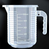 Maxbell Measuring Cup with Handle Clear Graduated Cylinder Cup for Home Kitchen Beer S