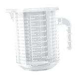 Maxbell Measuring Cup with Handle Clear Graduated Cylinder Cup for Home Kitchen Beer M