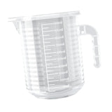 Maxbell Measuring Cup with Handle Clear Graduated Cylinder Cup for Home Kitchen Beer M