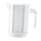 Maxbell Measuring Cup with Handle Clear Graduated Cylinder Cup for Home Kitchen Beer L