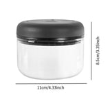 Maxbell Sealed Container Canister Food Coffee Bean Storage Container for Spice Sugar Glass 400ml