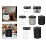 Maxbell Sealed Container Canister Food Coffee Bean Storage Container for Spice Sugar Glass 400ml